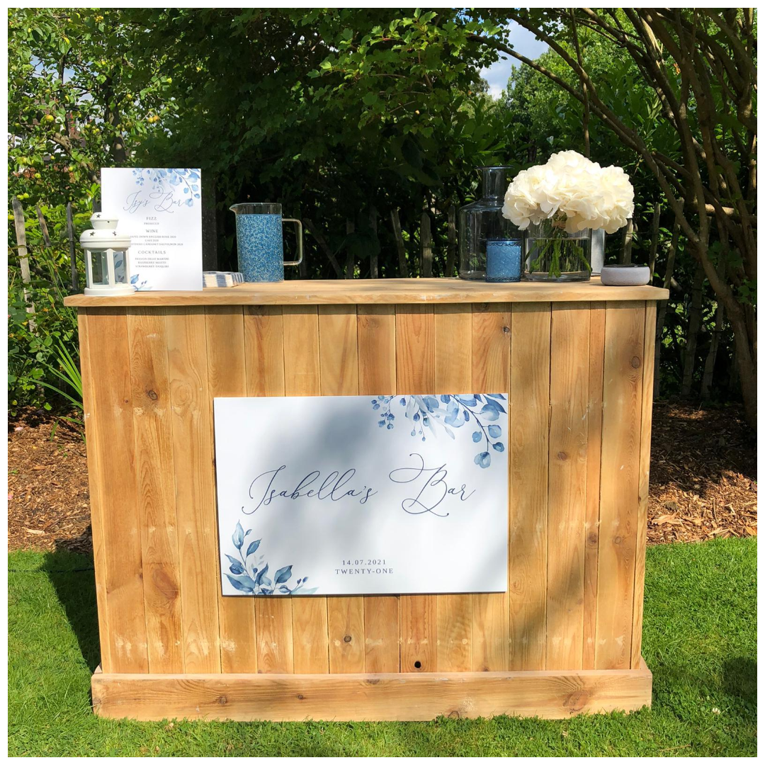 WOODEN DISPLAY UNIT