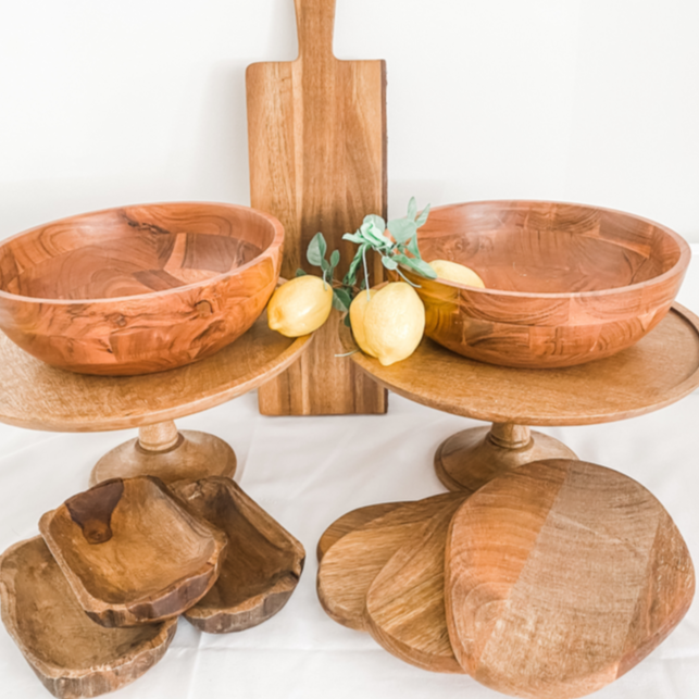 WOODEN DISPLAY STANDS