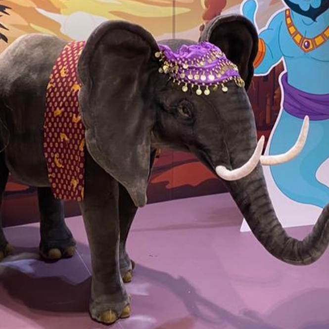 LARGE BABY ELEPHANT - PLUSH