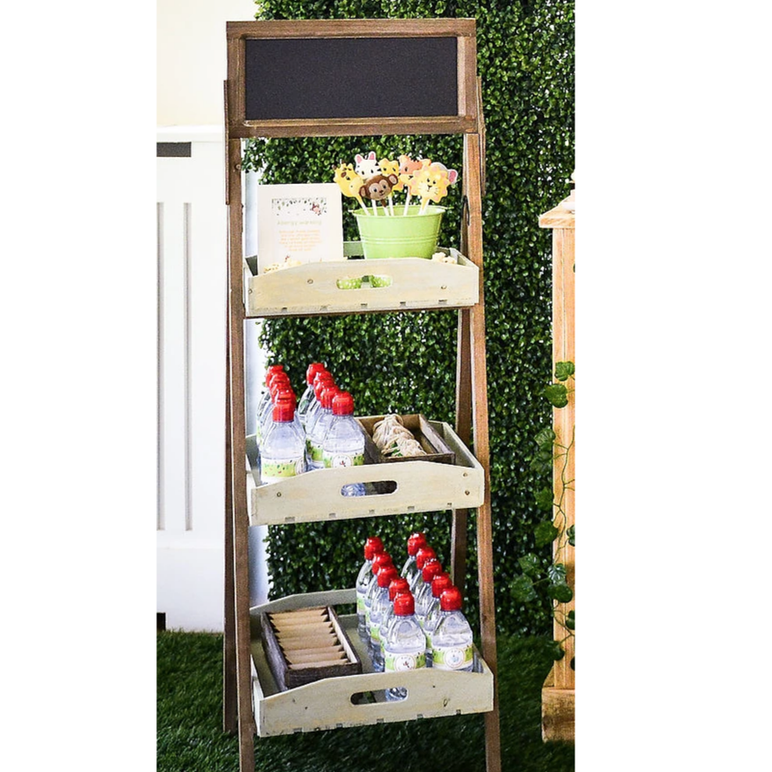 WOODEN DISPLAY STAND