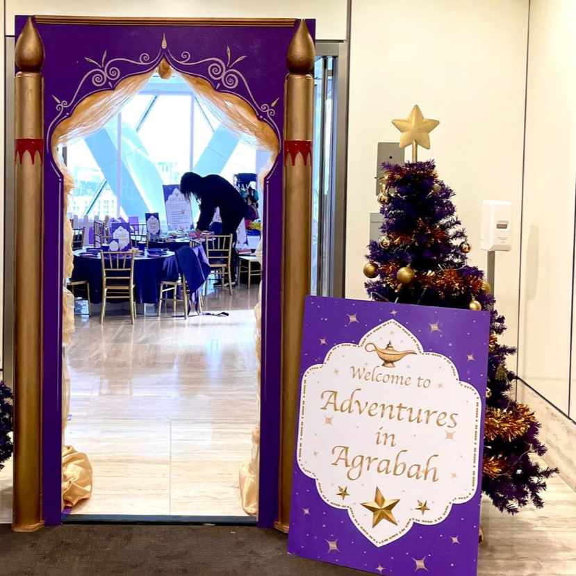 ALADDIN WALKTHROUGH ENTRANCE
