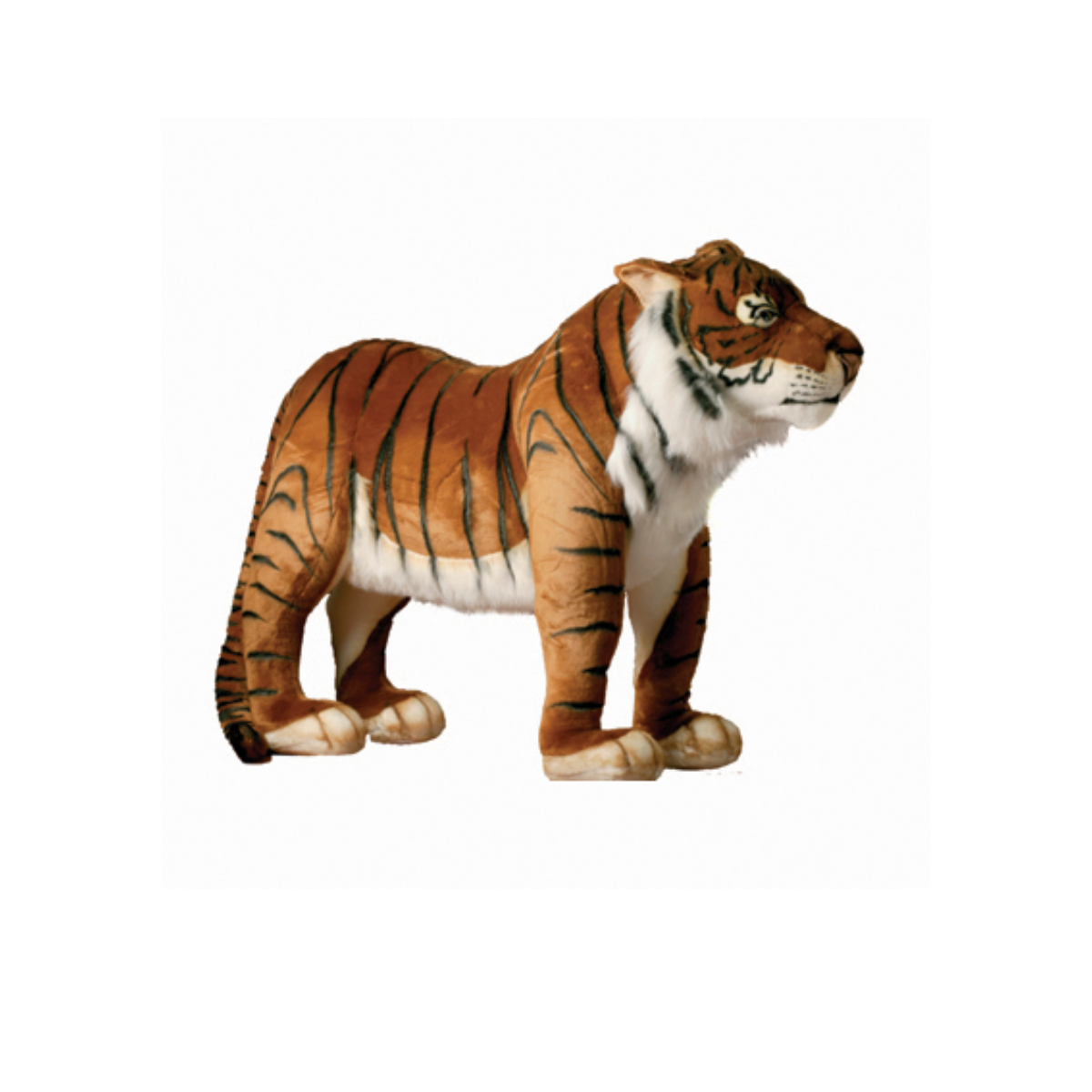 LIFE-SIZE TIGER - PLUSH
