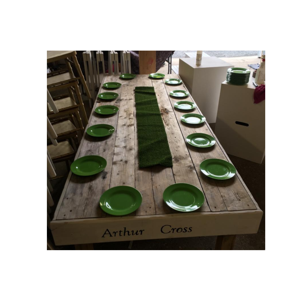BESPOKE EXTRA LARGE LOW WOODEN TABLE