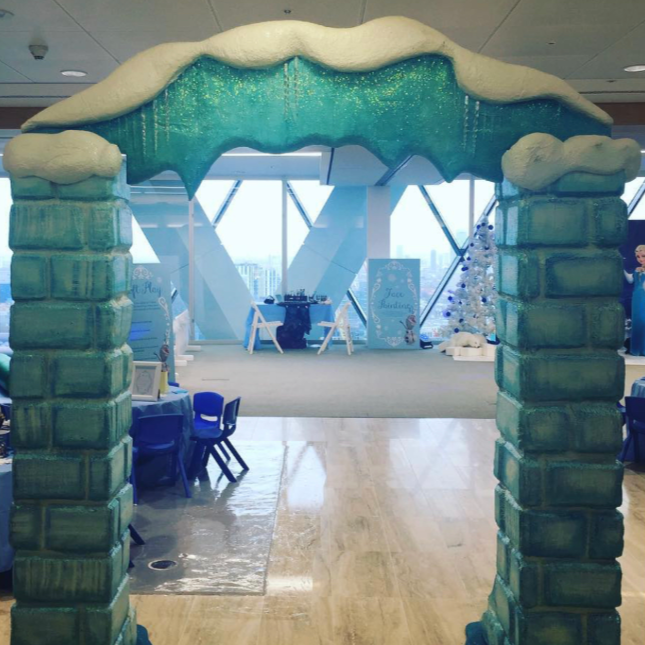 ICE FROZEN ENTRANCE